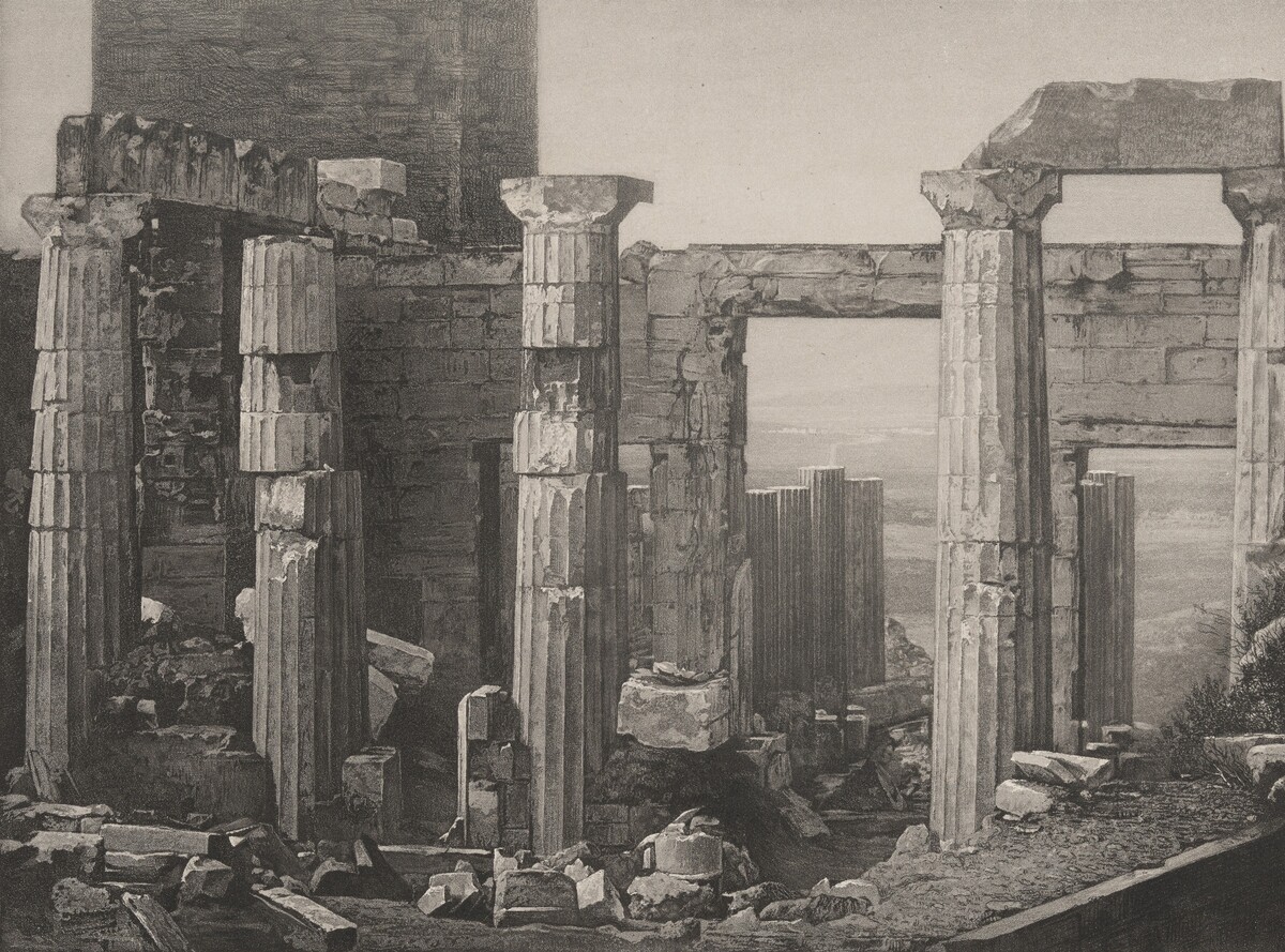 Grèce, Les Propylées à Athènes