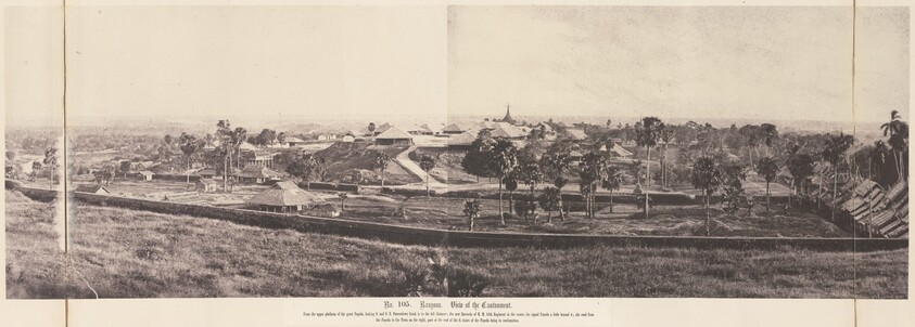 Rangoon: View of the Cantonment