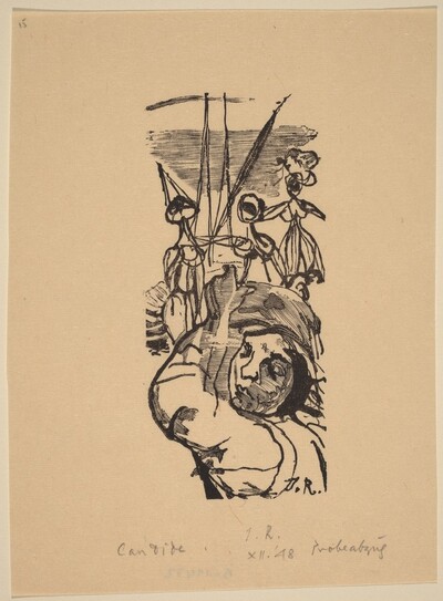 Illustration to Voltaire, "Candide"