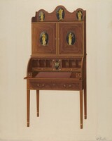 Cabinet Top Desk, Ferdinand Cartier, 1941