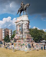 Robert E. Lee Memorial/Marcus-David Peters Circle, Richmond, Virginia 2020, Mitch Epstein, 2020