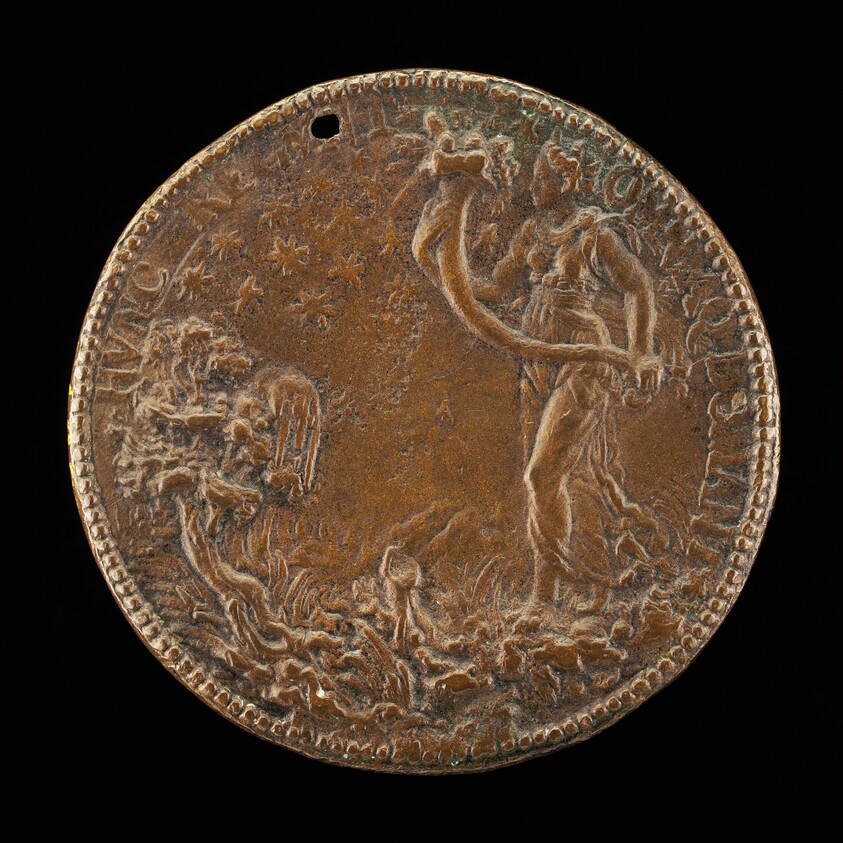 Figure Carrying a Cornucopiae [reverse]