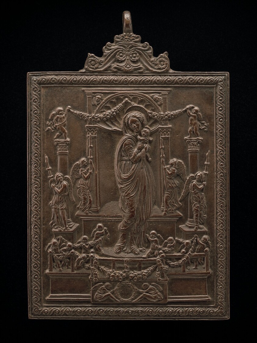 The Virgin & Child with Angels