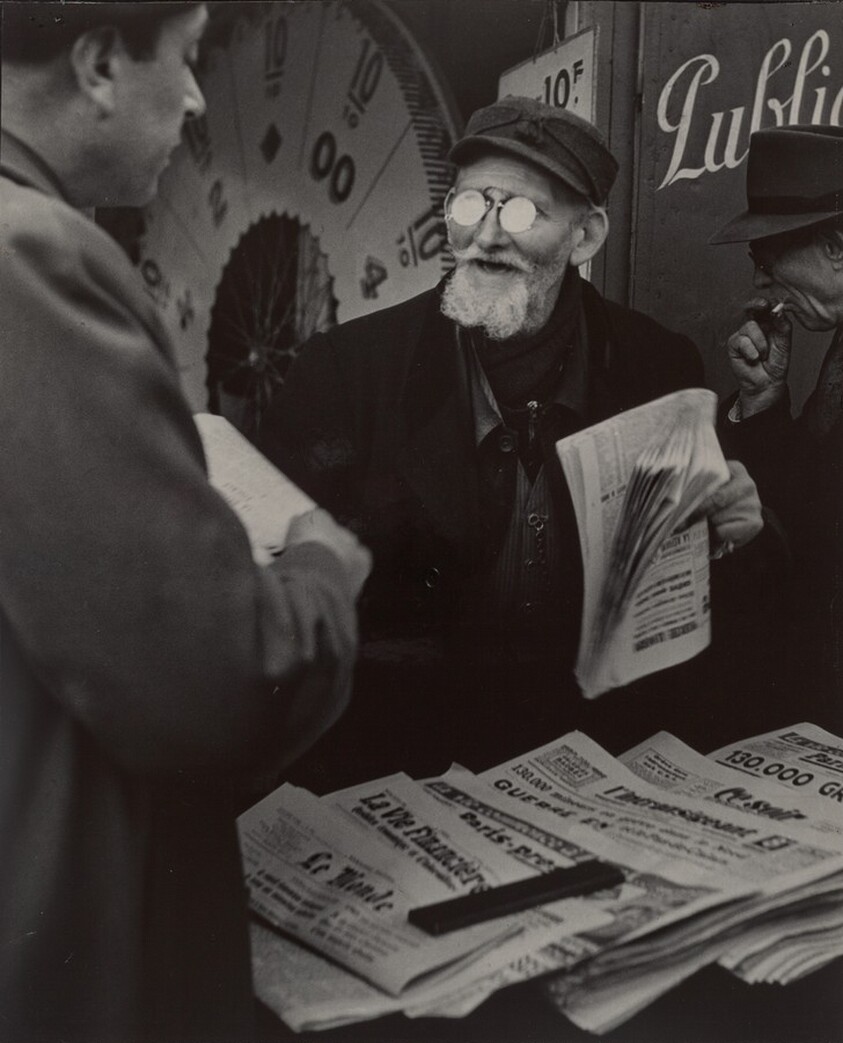Le vendeur de journaux (Newspaper Vendor)