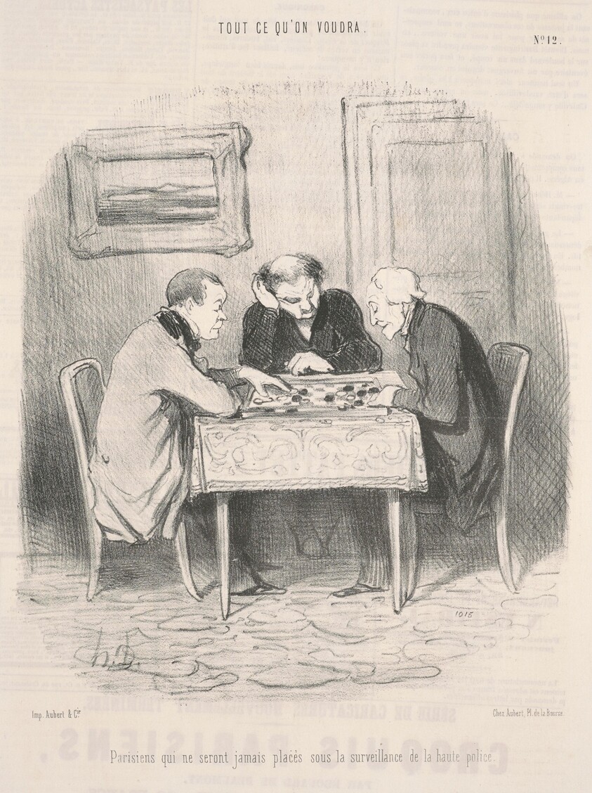 Parisiens qui ne seront jamais ... sous la surveillance ...