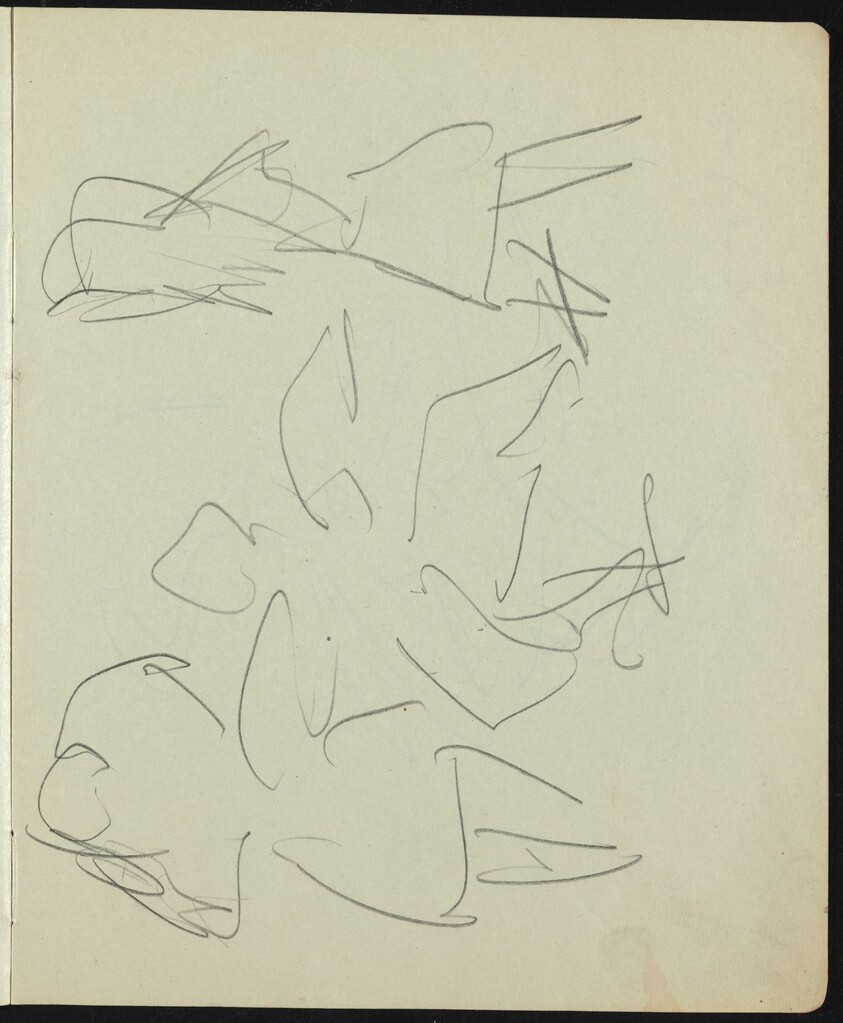 Dancers and Performers (Page from a Sketchbook)