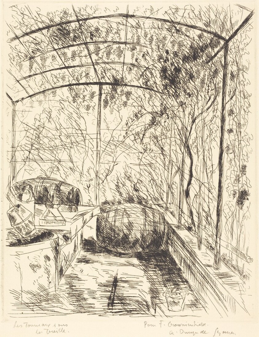 Les Tonneaux sous la Treille