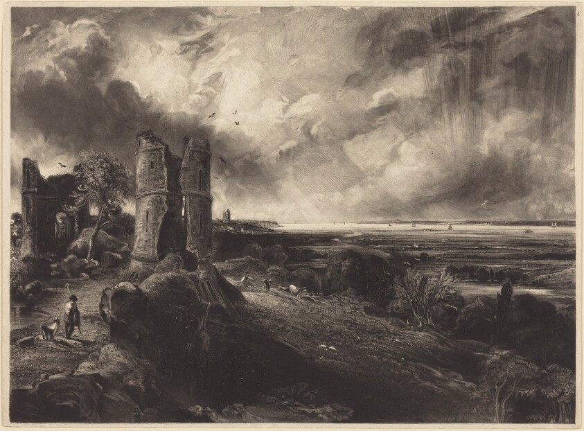 Hadleigh Castle (Large Plate)