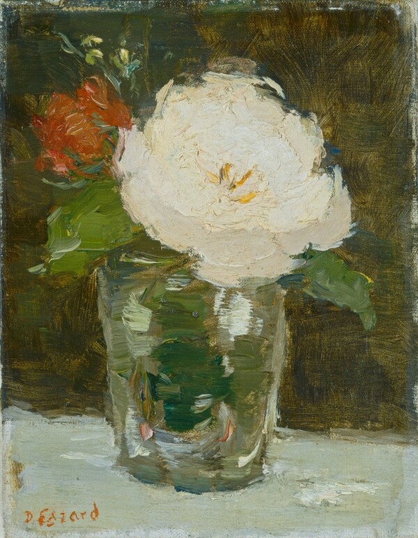 Three Flowers in a Vase