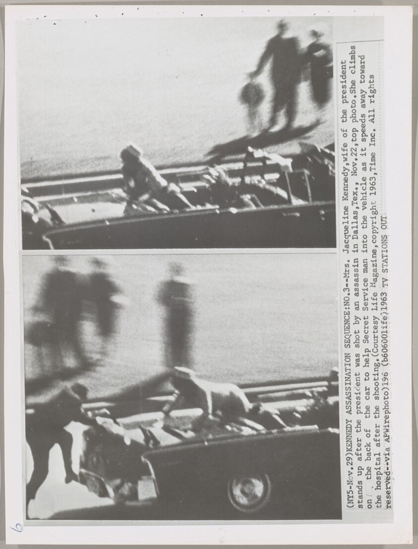 Title from caption on object: "Kennedy Assassination Sequence: No. 3"