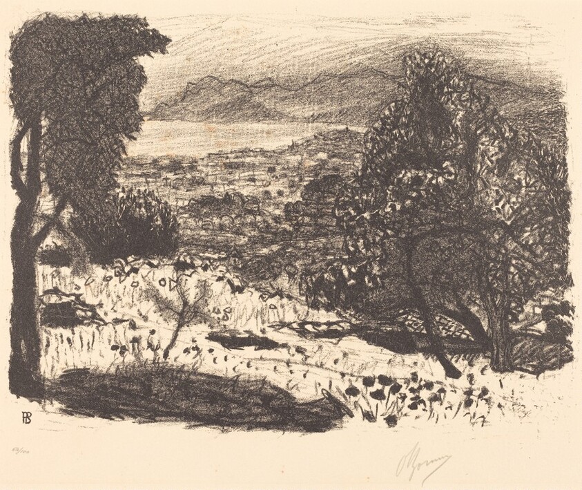 Landscape in the South of France (Paysage du midi)