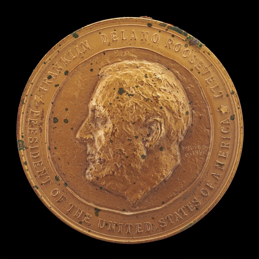 Franklin Delano Roosevelt Third Inaugural Medal [obverse]