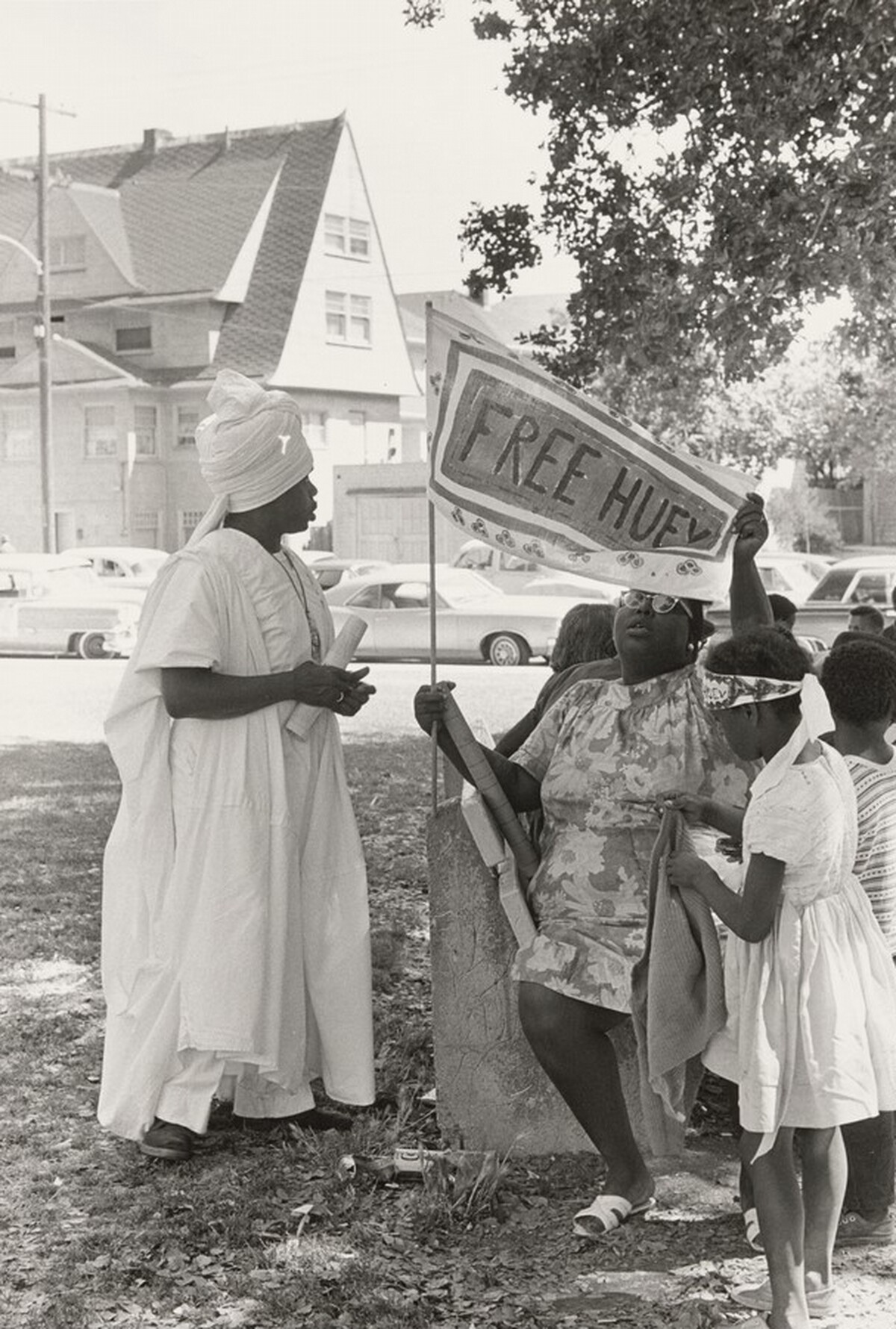 Family, Free Huey Rally, De Fremery Park, Oakland, California