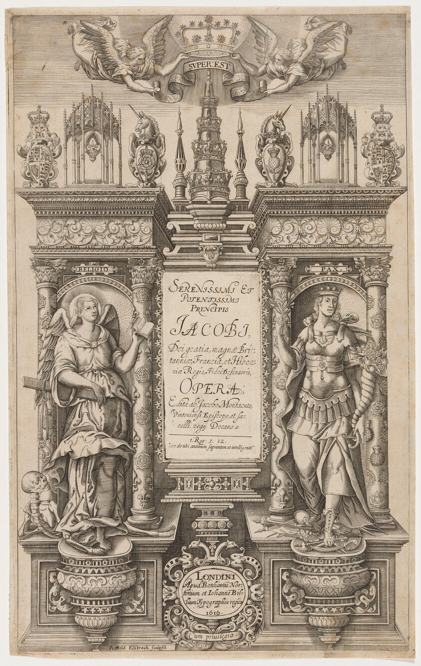 Title Page. James I, an Opera