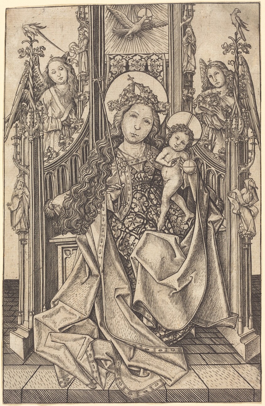 Madonna and Child Enthroned