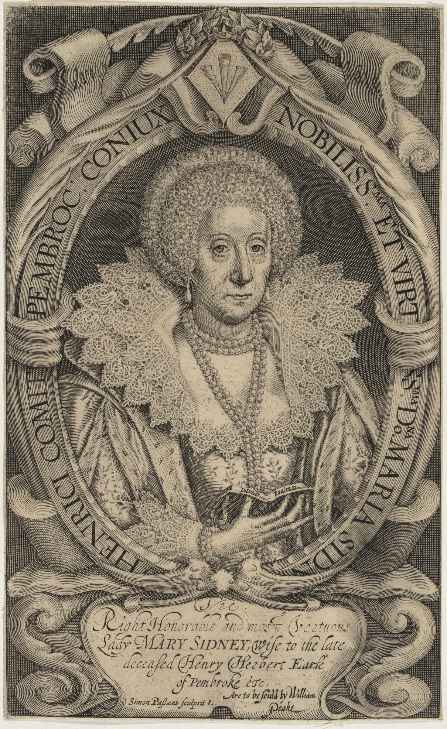 Mary Sidney, Countess of Pembroke, Simon de Passe