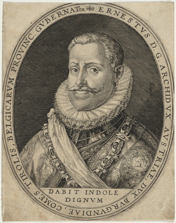 Ernest of Austria, Archduke, Governor of the Spanish Netherlands
