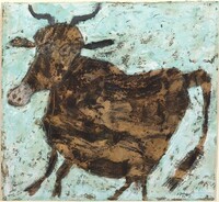 Vache (Cow), Jean Dubuffet, 1954