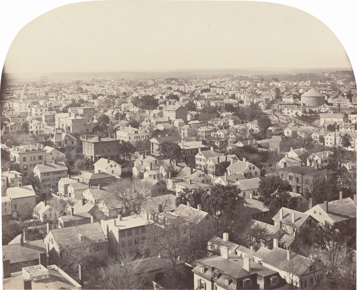 Looking Northwest from Westminster Street, Providence