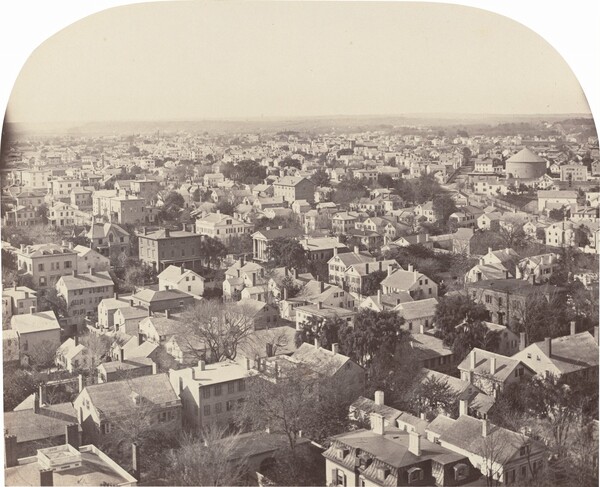 Looking Northwest from Westminster Street, Providence