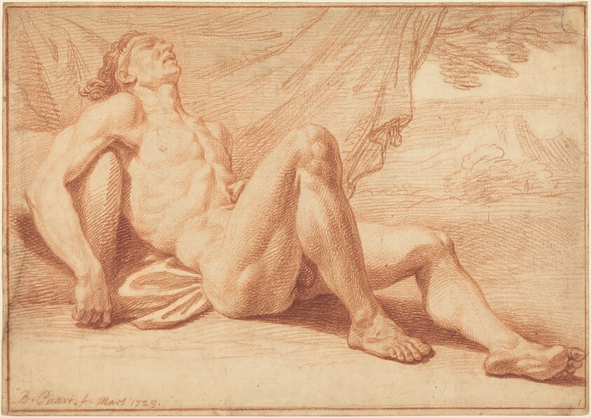 A Reclining Male Nude