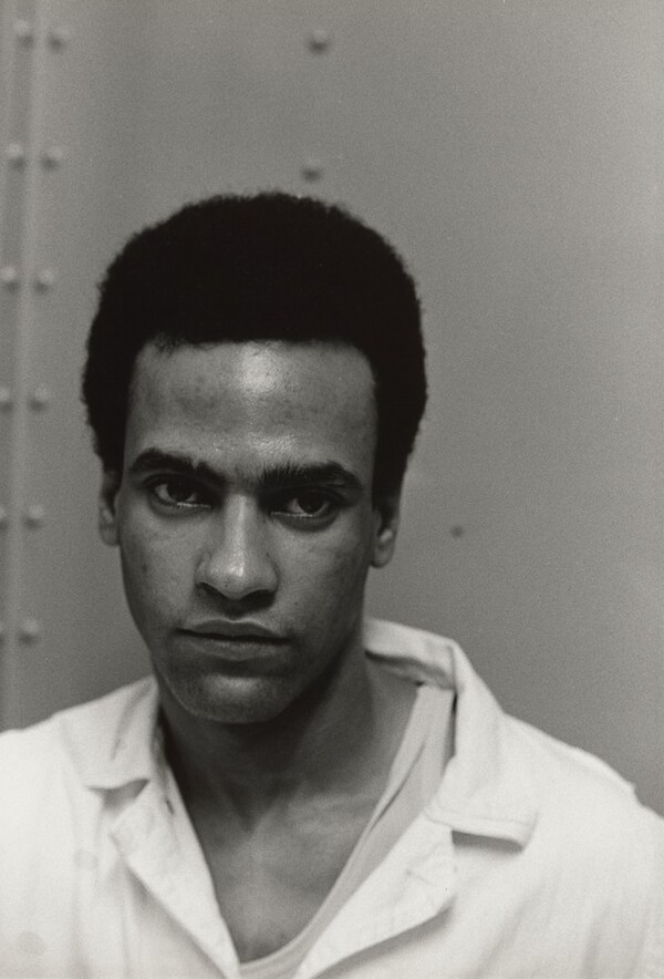 Portrait of Huey P. Newton, Alameda County Court House Jail, Oakland, California