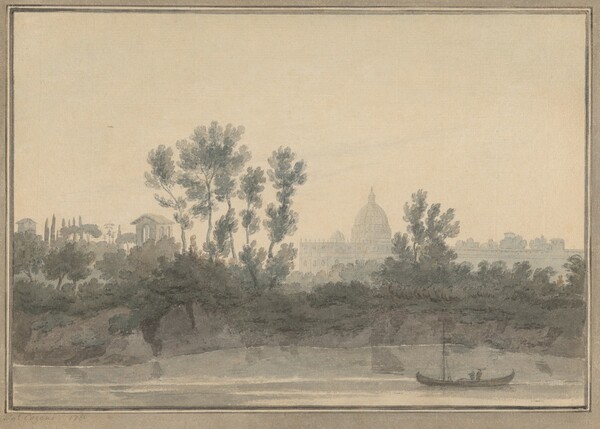 Saint Peter's from the Tiber