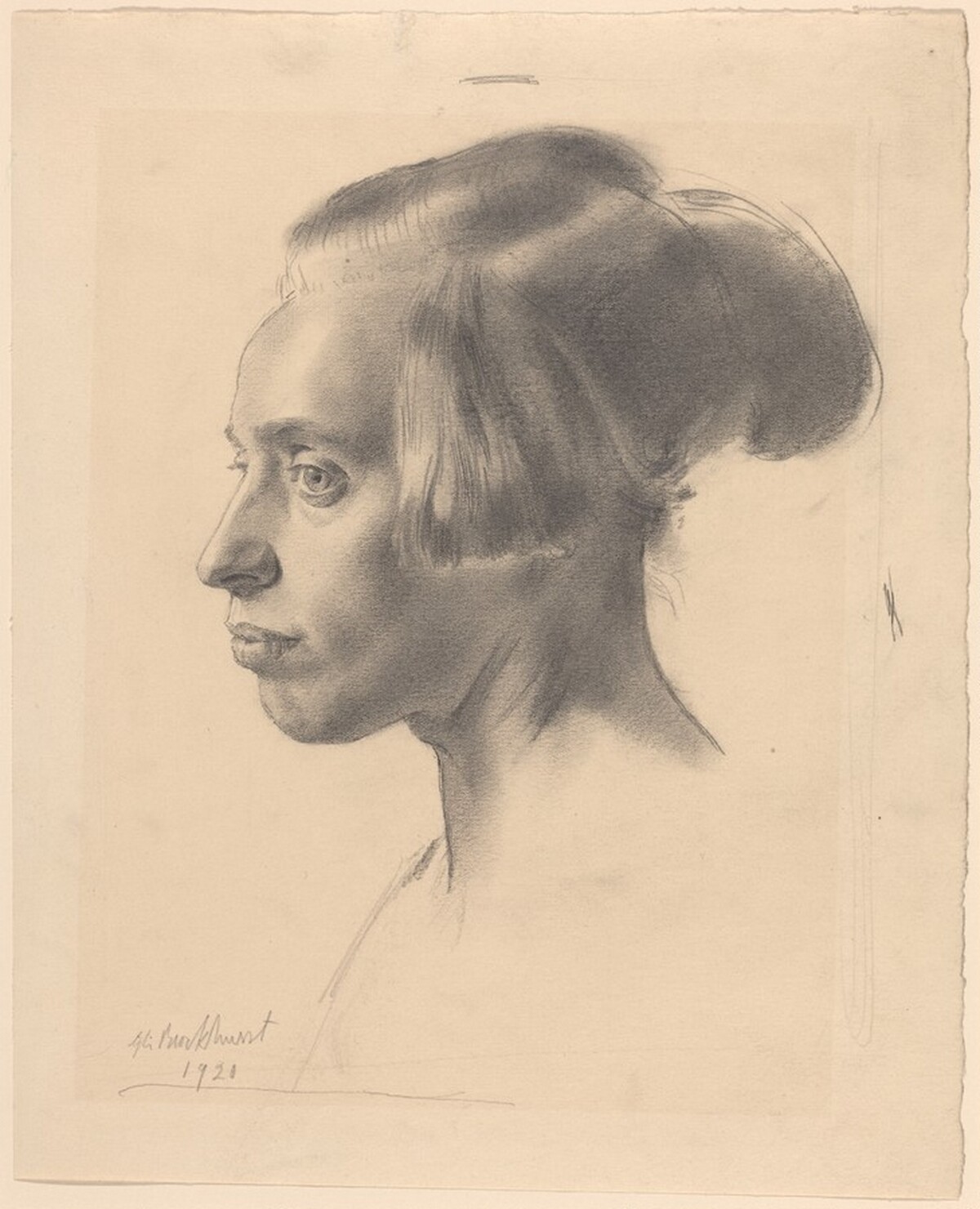 Head of a Coster Girl