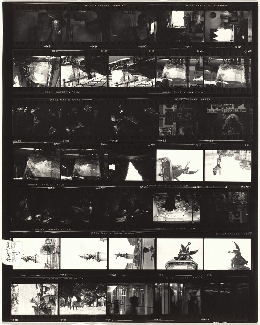 Sculptor Guigioli, friend of Robert Delpire--Paris 7