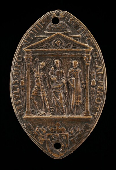 Madonna and Child between Saint Michael and Saint Lawrence