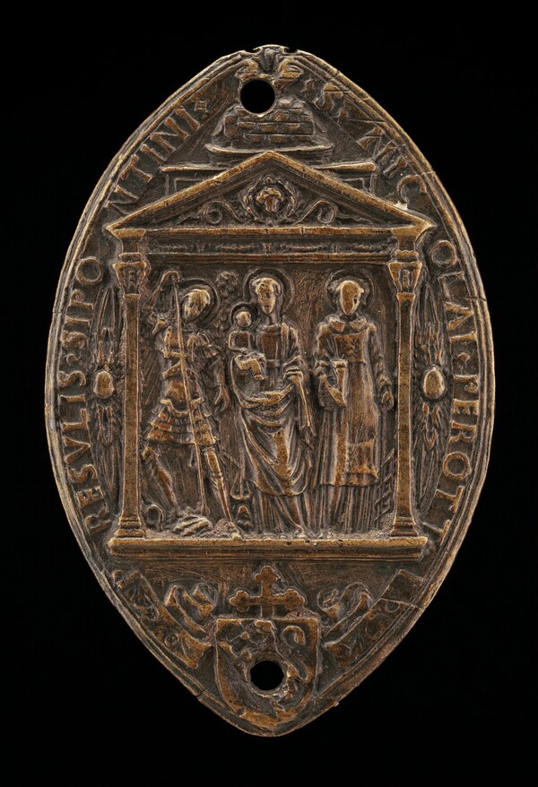 Madonna and Child between Saint Michael and Saint Lawrence