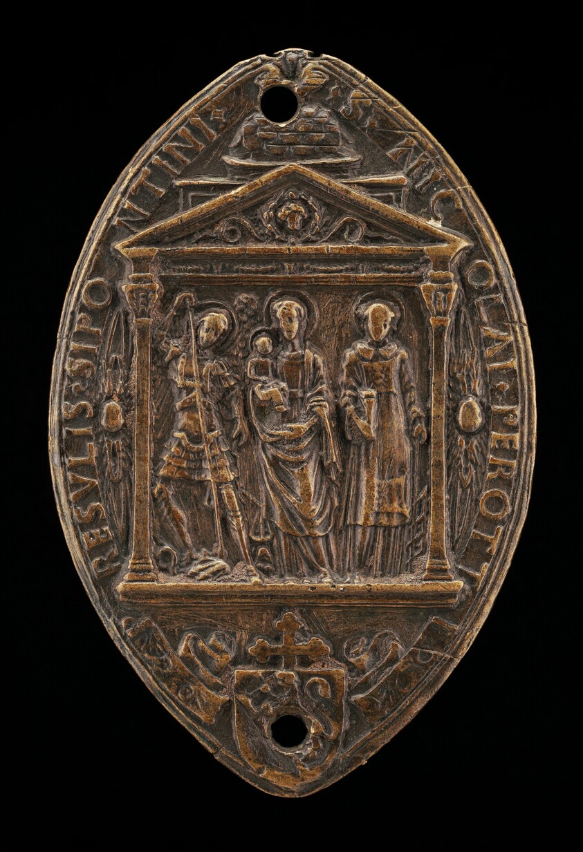 Madonna and Child between Saint Michael and Saint Lawrence