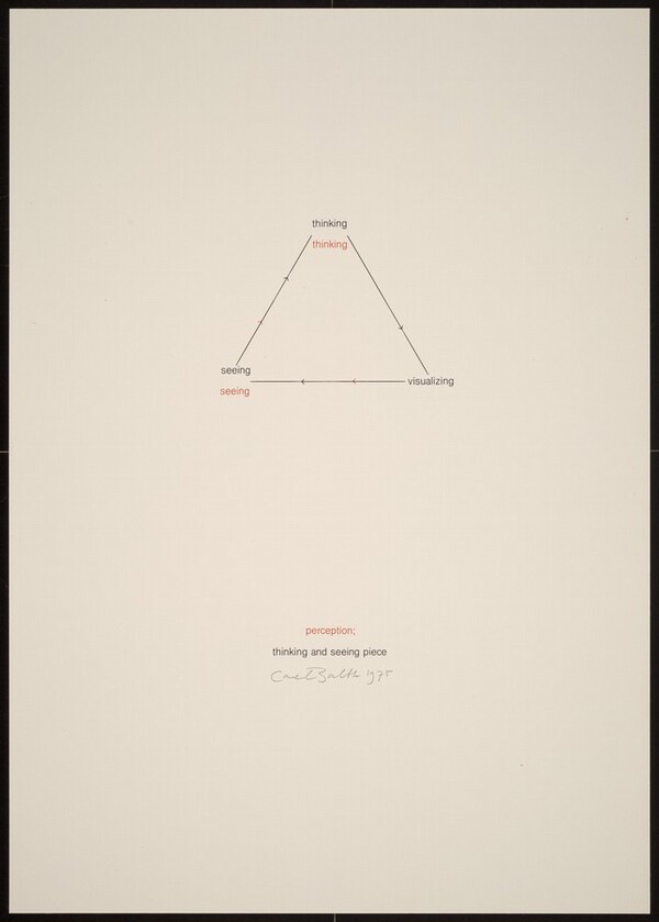 Thinking and Seeing Piece 2/3