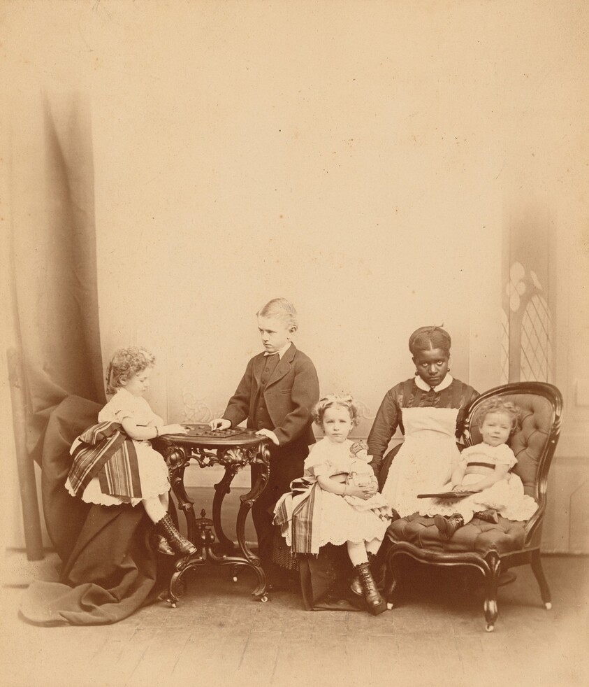 Portrait of a Woman and Four Children
