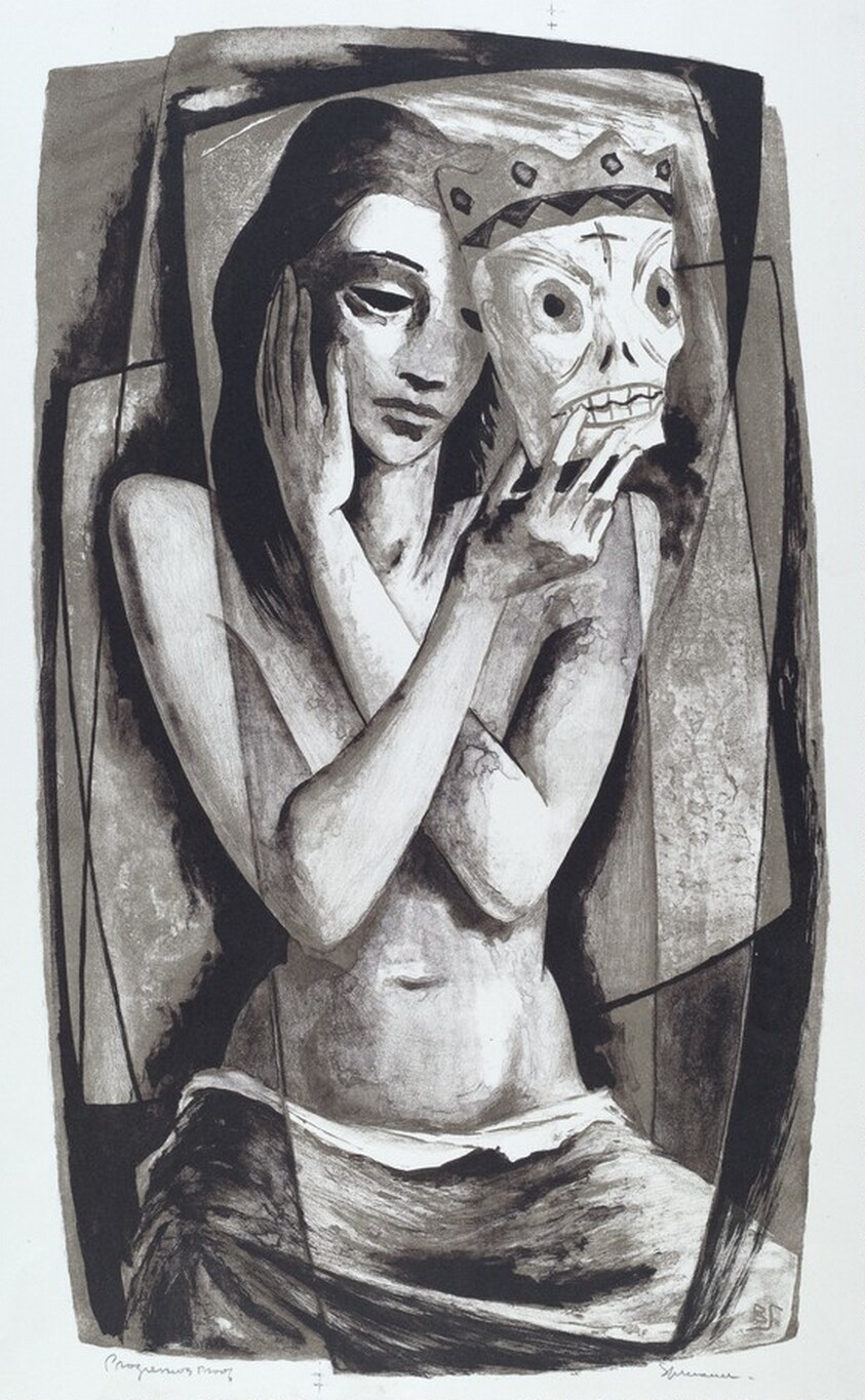 Girl with Mask