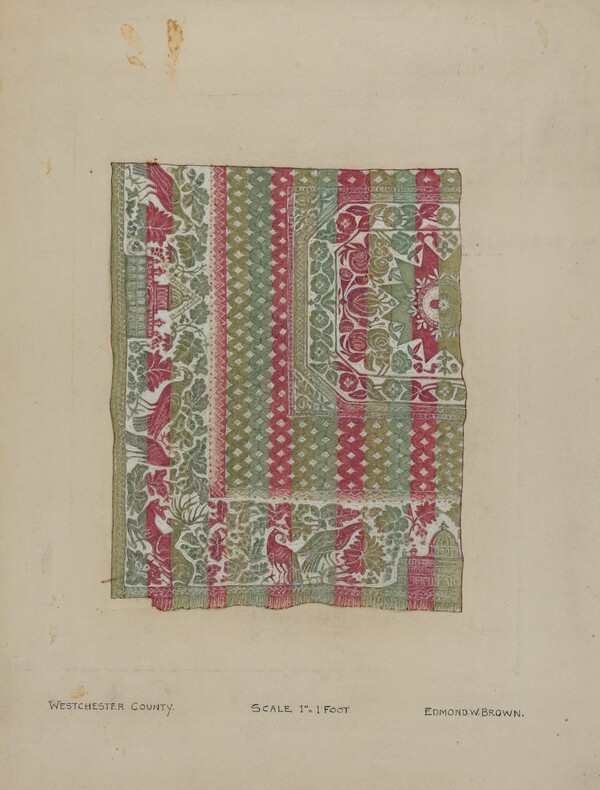 White House Bed Cover