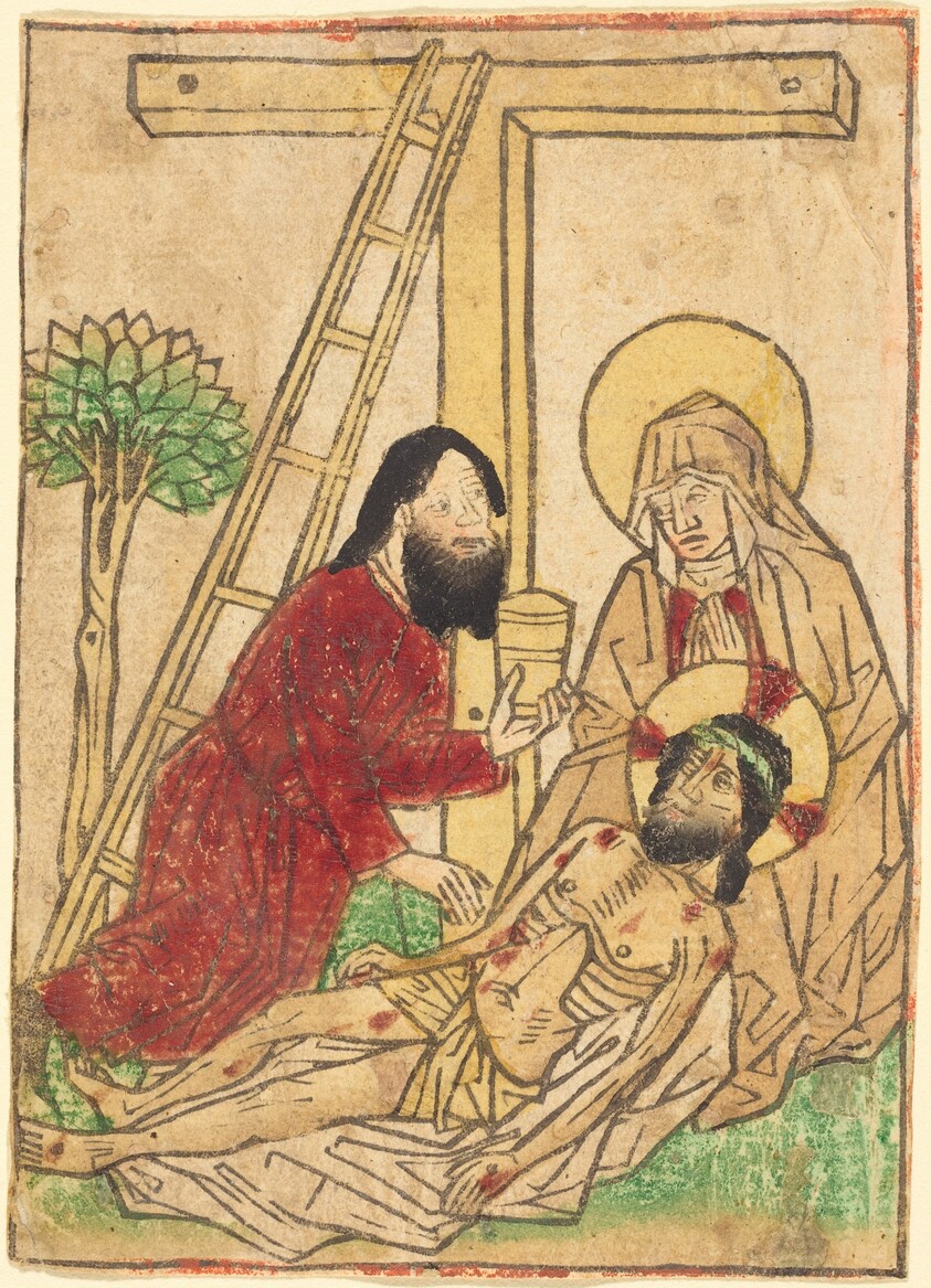 Pietà with Saint John