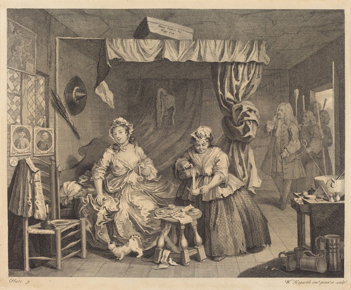 A Harlot's Progress: pl.3
