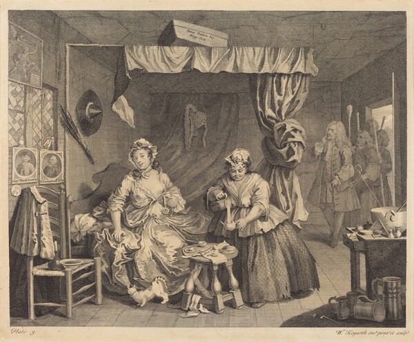 A Harlot's Progress: pl.3