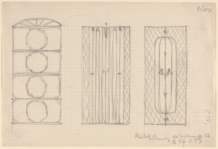 Two Designs for Ornamental Screens (and a Window Design?)