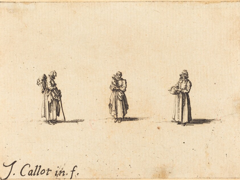 Three Women, One Holding a Child