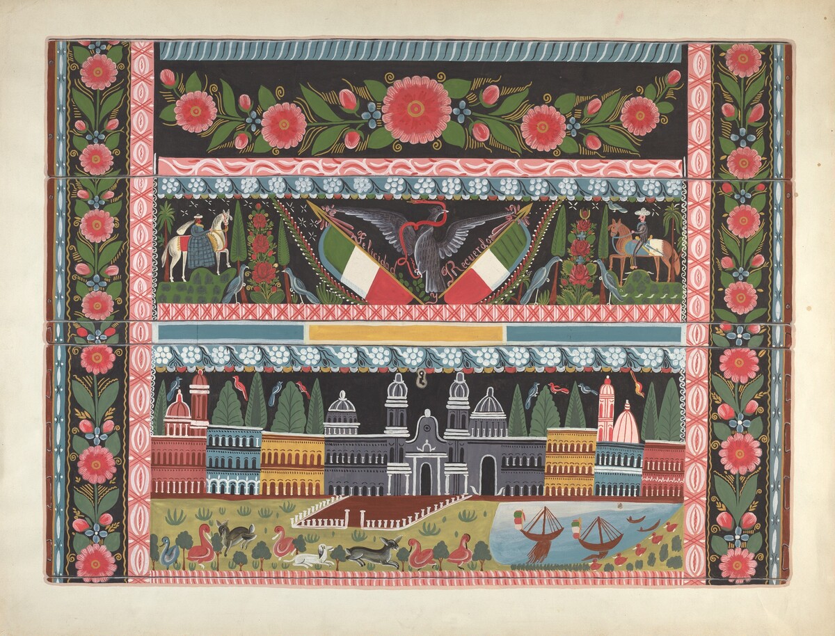Painted Chest, Michoacan