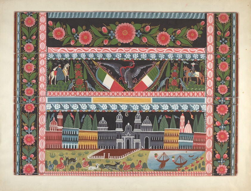 Painted Chest, Michoacan