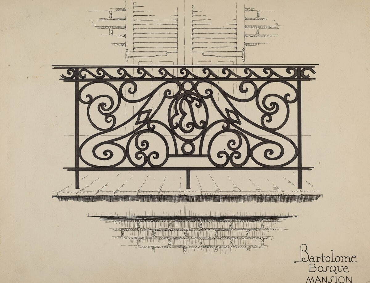 Wrought Iron Railing