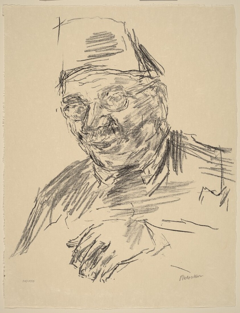 Sheik Mustafa Khalil el-Ansari, Chief Warden of the Mosque of Omar