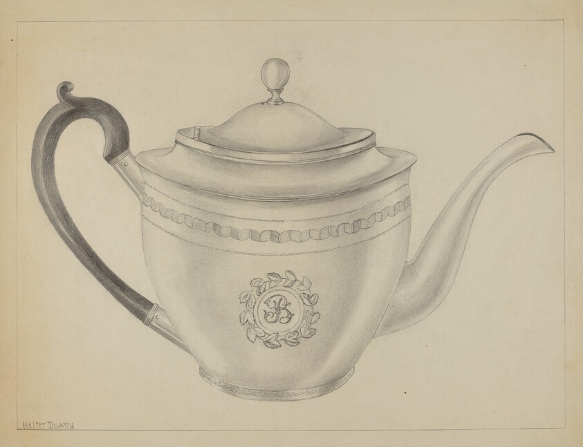 Silver Teapot