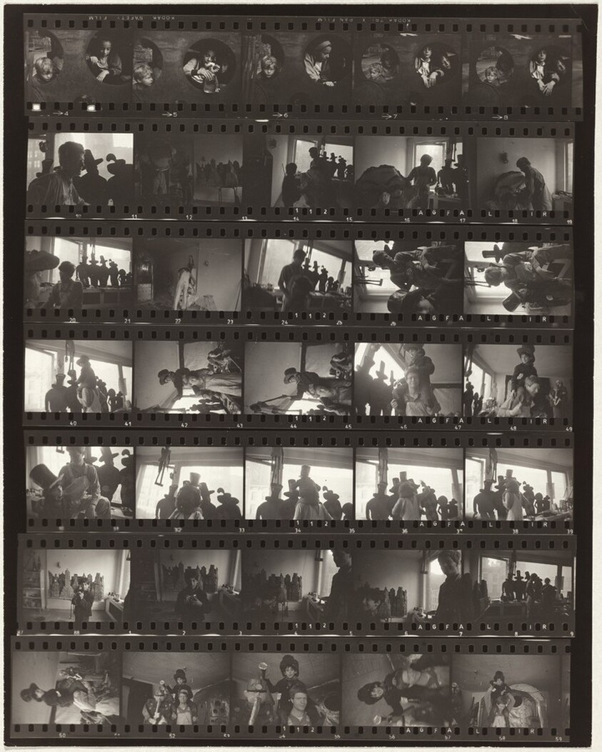 Red Grooms' studio no number