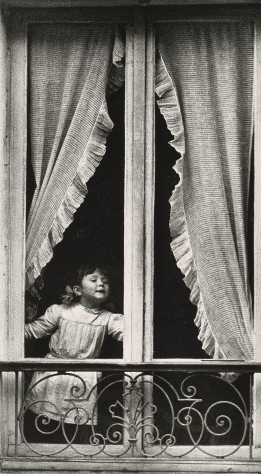 Child in Window, Paris