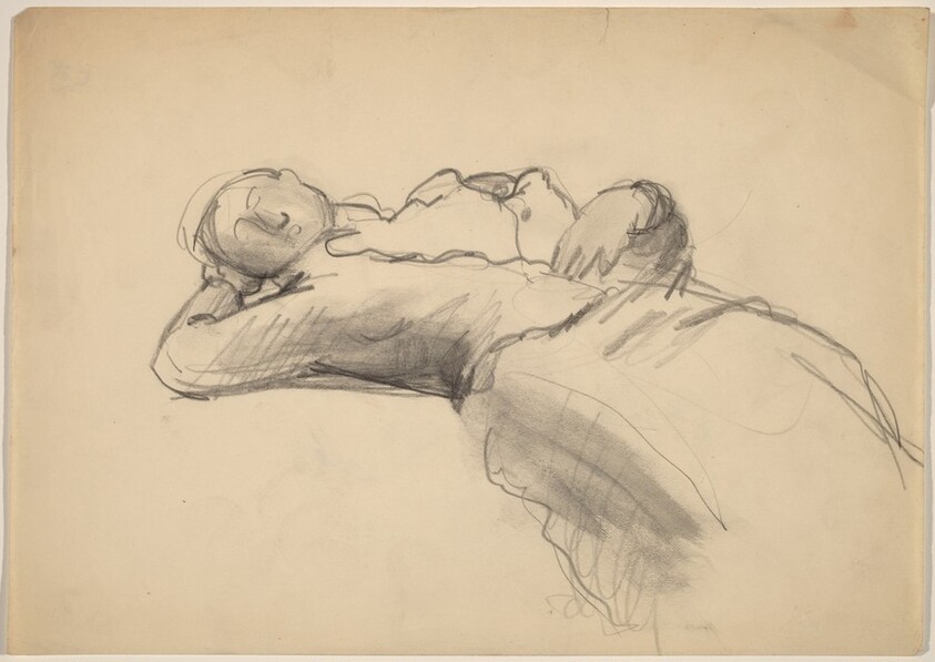 Reclining Figure with Left Hand Behind Head