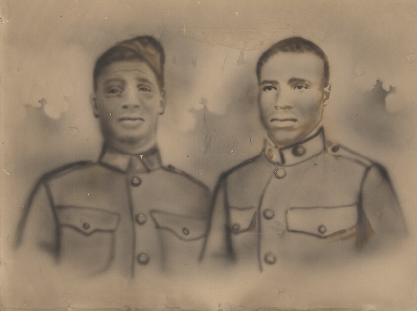 Portrait of Two Soldiers